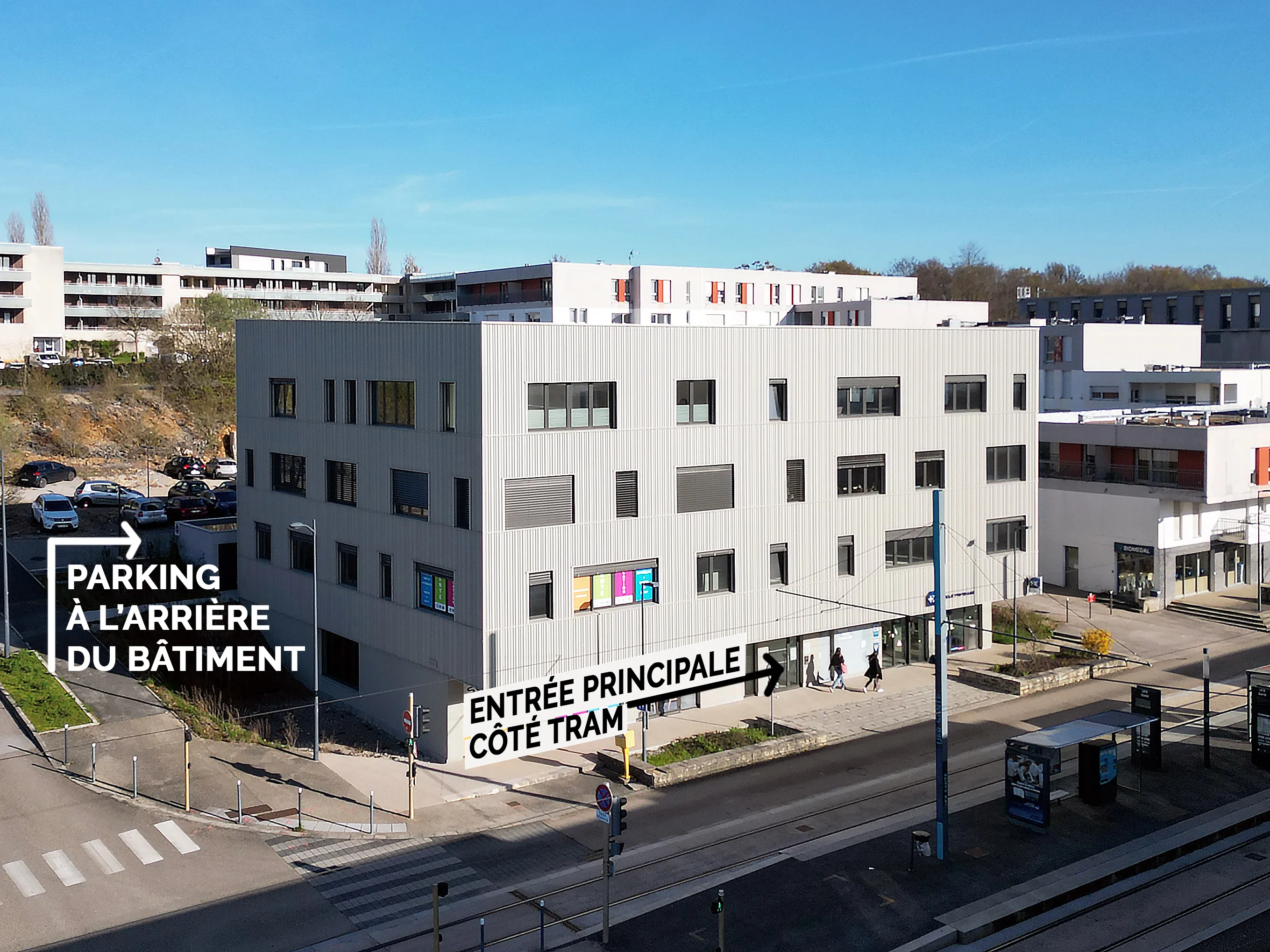 batiment de consultation - Centre de Chirurgie Orale de Besan&ccedil;on